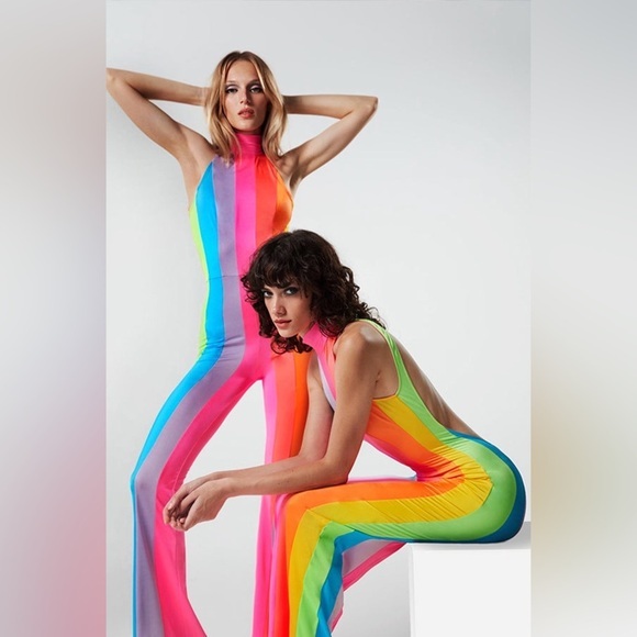 The New Arrivals by Ilkyaz Ozel - Iggy Dress in Cova Santa Rainbow Dress Size XS - Picture 3 of 11